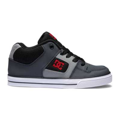 Kids' Pure MID Mid-Top Shoes - BLACK/GREY/WHITE